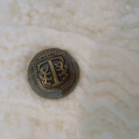 Talbots Ivory Bouclé Wool Blend Cardigan Sweater | Large - Picture 5 of 9